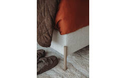 Goossens boxspring compleet quatro compleet beige stof - 8252829-goossens-quatro-boxspring-stof-01