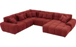 Goossens excellent u bank kubus rood stof - 8252833-gespiegeld-02