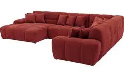 Goossens excellent u bank kubus rood stof - 8252833-goossens-excellent-kubus-bank-stof-rood-01