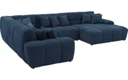 Goossens excellent u bank kubus blauw stof - 8252835-gespiegeld-02