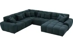 Goossens excellent u bank kubus groen stof - 8252839-gespiegeld-02