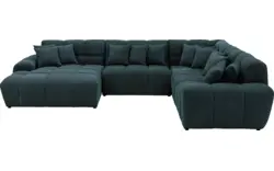 Goossens excellent u bank kubus groen stof - 8252839-goossens-excellent-kubus-bank-stof-groen-01
