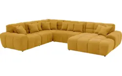 Goossens excellent u bank kubus geel stof - 8252842-gespiegeld-02