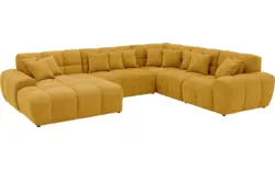 Goossens excellent u bank kubus geel stof - 8252842-goossens-excellent-kubus-bank-stof-geel-01