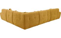 Goossens excellent u bank kubus geel stof - 8252842-goossens-excellent-kubus-bank-stof-geel-01