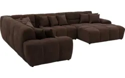 Goossens excellent u bank kubus bruin stof - 8252845-gespiegeld-02