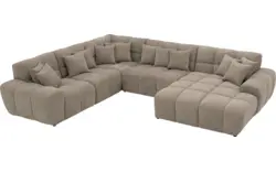 Goossens excellent u bank kubus bruin stof - 8252848-gespiegeld-02