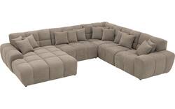 Goossens excellent u bank kubus bruin stof - 8252848-goossens-excellent-kubus-bank-stof-bruin-01