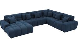 Goossens excellent u bank kubus blauw stof - 8252851-goossens-excellent-kubus-bank-stof-blauw-01