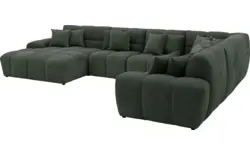 Goossens excellent u bank kubus groen stof - 8252854-goossens-excellent-kubus-bank-stof-groen-01
