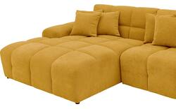Goossens excellent u bank kubus geel stof - 8252858-goossens-excellent-kubus-bank-stof-geel-01