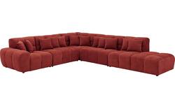 Goossens excellent hoeksalon kubus rood stof - 8252871-goossens-excellent-kubus-bank-stof-rood-02