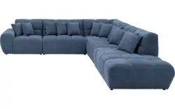 Goossens excellent hoeksalon kubus blauw stof - 8252872-goossens-excellent-kubus-bank-stof-blauw-01
