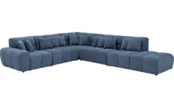 Goossens excellent hoeksalon kubus blauw stof - 8252872-goossens-excellent-kubus-bank-stof-blauw-01