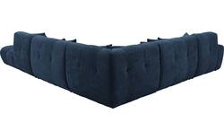 Goossens excellent hoeksalon kubus blauw stof - 8252873-goossens-excellent-kubus-bank-stof-blauw-01