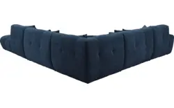 Goossens excellent hoeksalon kubus blauw stof - 8252873-goossens-excellent-kubus-bank-stof-blauw-01