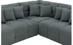 Goossens excellent hoeksalon kubus groen stof - 8252874-goossens-excellent-kubus-bank-stof-groen-01