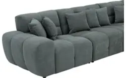 Goossens excellent hoeksalon kubus groen stof - 8252874-goossens-excellent-kubus-bank-stof-groen-01