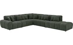 Goossens excellent hoeksalon kubus groen stof - 8252876-goossens-excellent-kubus-bank-stof-groen-02