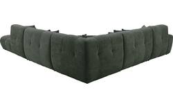 Goossens excellent hoeksalon kubus groen stof - 8252876-goossens-excellent-kubus-bank-stof-groen-01