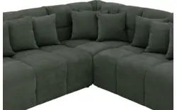 Goossens excellent hoeksalon kubus groen stof - 8252876-goossens-excellent-kubus-bank-stof-groen-01