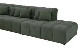 Goossens excellent hoeksalon kubus groen stof - 8252876-goossens-excellent-kubus-bank-stof-groen-01