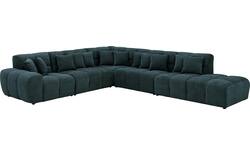 Goossens excellent hoeksalon kubus groen stof - 8252877-goossens-excellent-kubus-bank-stof-groen-02