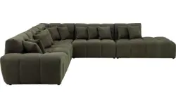 Goossens excellent hoeksalon kubus groen stof - 8252878-goossens-excellent-kubus-bank-stof-groen-01