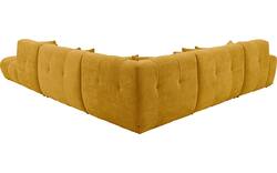 Goossens excellent hoeksalon kubus geel stof - 8252880-goossens-excellent-kubus-bank-stof-geel-01