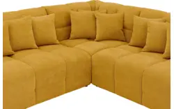 Goossens excellent hoeksalon kubus geel stof - 8252880-goossens-excellent-kubus-bank-stof-geel-01