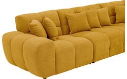 Goossens excellent hoeksalon kubus geel stof - 8252880-goossens-excellent-kubus-bank-stof-geel-01