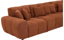Goossens excellent hoeksalon kubus bruin stof - 8252881-goossens-excellent-kubus-bank-stof-bruin-01