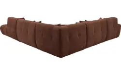 Goossens excellent hoeksalon kubus bruin stof - 8252882-goossens-excellent-kubus-bank-stof-bruin-01
