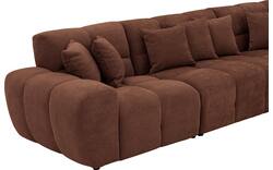 Goossens excellent hoeksalon kubus bruin stof - 8252882-goossens-excellent-kubus-bank-stof-bruin-01