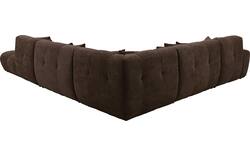 Goossens excellent hoeksalon kubus bruin stof - 8252883-goossens-excellent-kubus-bank-stof-bruin-01