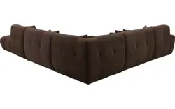 Goossens excellent hoeksalon kubus bruin stof - 8252883-goossens-excellent-kubus-bank-stof-bruin-01