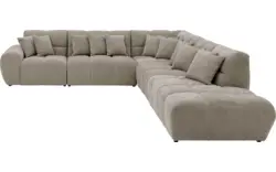 Goossens excellent hoeksalon kubus bruin stof - 8252885-goossens-excellent-kubus-bank-stof-bruin-01