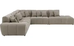 Goossens excellent hoeksalon kubus bruin stof - 8252885-goossens-excellent-kubus-bank-stof-bruin-01