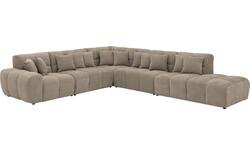 Goossens excellent hoeksalon kubus bruin stof - 8252886-goossens-excellent-kubus-bank-stof-bruin-02