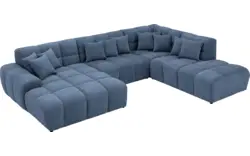 Goossens excellent u bank kubus blauw stof - 8252888-goossens-excellent-kubus-bank-stof-blauw-01