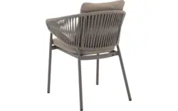 Goossens tuinstoel vasto bruin buitenstof - 8252955-goossens-vasto-tuinstoelen-buitenstof-01