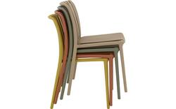 Goossens tuinstoel lygeke bruin kunststof - 8252966-goossens-lygeke-tuinstoelen-kunststof-01