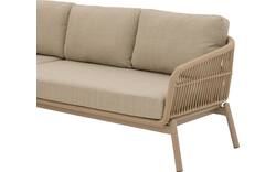Goossens loungeset sorrento beige buitenstof - 8252984-goossens-sorrento-loungesets-buitenstof-01
