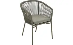 Goossens tuinstoel ravello groen buitenstof - 8252987-goossens-ravello-tuinstoelen-buitenstof-01