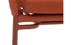 Goossens tuinstoel ravello oranje buitenstof - 8252990-goossens-ravello-tuinstoelen-buitenstof-01