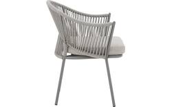 Goossens tuinstoel levanzo bruin buitenstof - 8252992-goossens-levanzo-tuinstoelen-buitenstof-01
