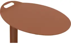 Goossens bijzettafel positano oranje aluminium - 8253003-goossens-positano-tuinmeubel-aluminium-10