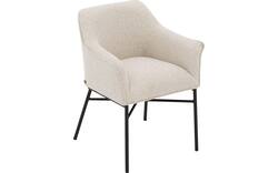 Goossens eetkamerstoel rory beige stof - 8253045-goossens-rory-eetkamerstoel-stof-beige-01