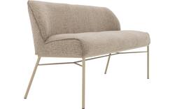 Goossens eetbank rory beige stof - 8253046-goossens-rory-eetkamerstoel-stof-beige-01