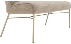 Goossens eetbank rory beige stof - 8253046-goossens-rory-eetkamerstoel-stof-beige-01